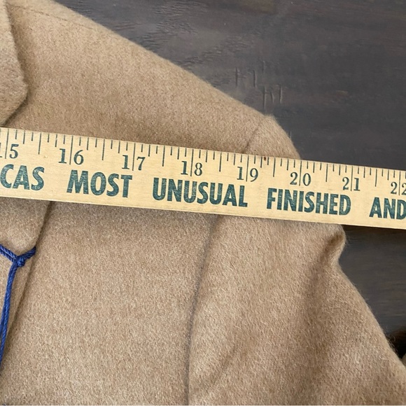 New with Tag Stafford 100% Camel Hair 2 button 2 vents Sport Coat Jacket 48R - Picture 10 of 14